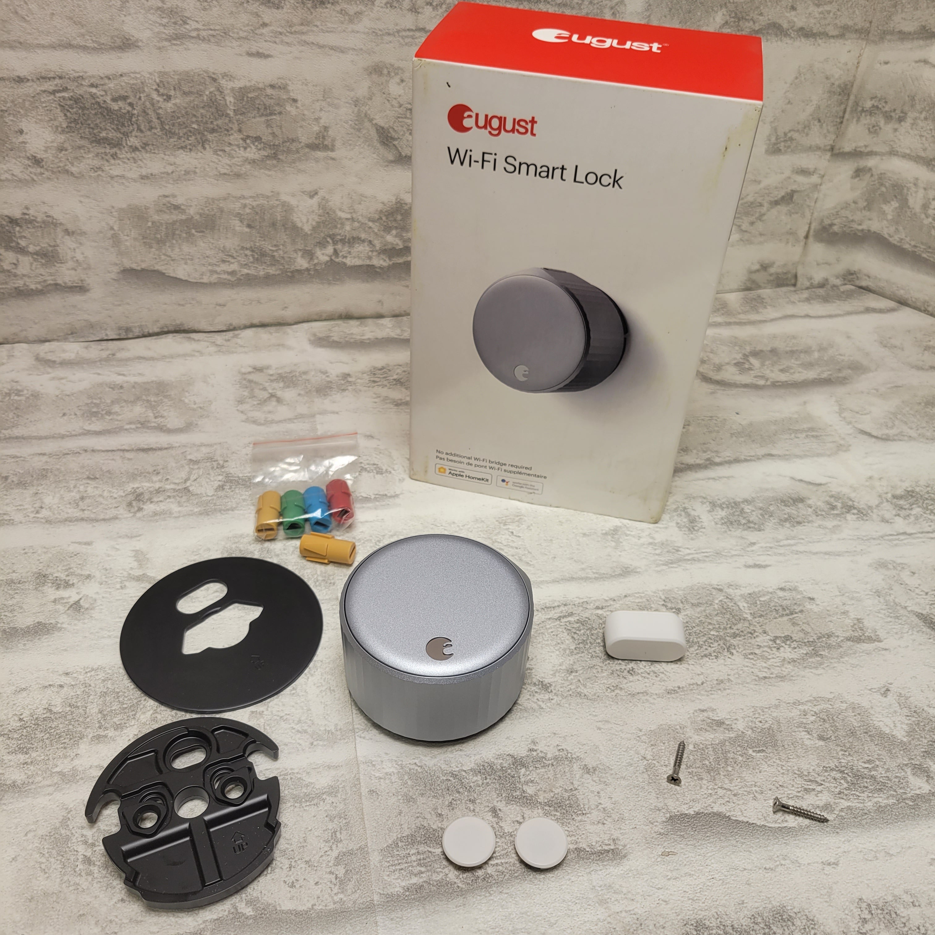 August Wi-Fi, (4th Generation) Smart Lock – Silver (7772392718574)